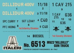 Italeri 6513M923 Hillbilly Gun Truck, Bausatz, 1:35