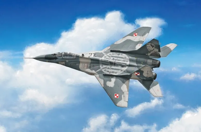 Italeri 1377MIG 29A Fulcrum, Plastikbausatz, 1:72
