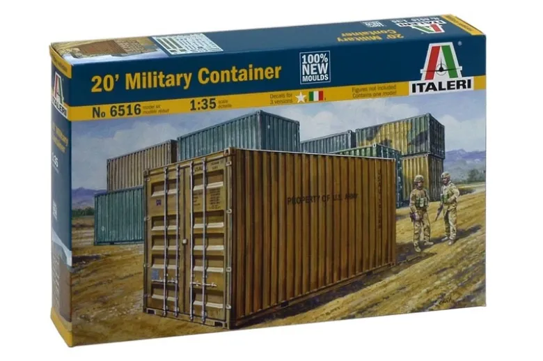 Italeri 651620´ Military Container, Bausatz, 1:35