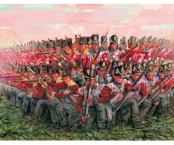 Italeri 6095Napol. Kriege - Brit. Infanterie 1815 1:72 Plastik Bausatz