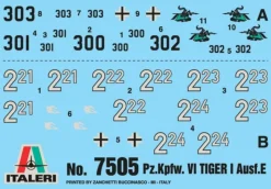 Italeri 75051:72 Pz.Kpfw.VI Tiger I Ausf. E