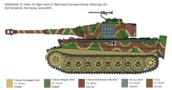 Italeri 6754Pz.Kpfw. VI Tiger I Ausf. E späte Produktion, Bausatz, 1:35