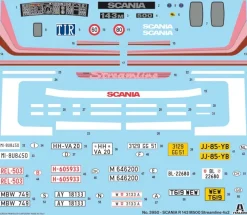 Italeri 3950Scania 143M 500 Streamline 4x2, Bausatz, 1:24