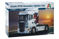 Italeri 3932SCANIA R730 Streamline Highline Cab, Bausatz, 1:24