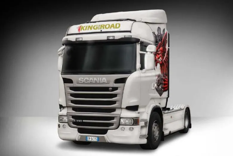 Italeri 3932SCANIA R730 Streamline Highline Cab, Bausatz, 1:24