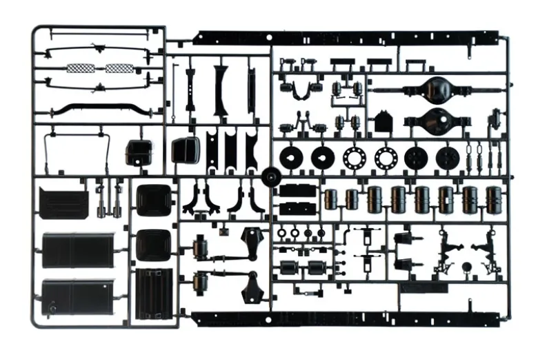 Italeri 3965Scania 770 S V8 "White Cab", Bausatz, 1:24