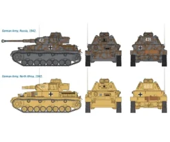 Italeri 75141:72 SdKfz.161 PzKpfw. IV F1 Fast As.Kit