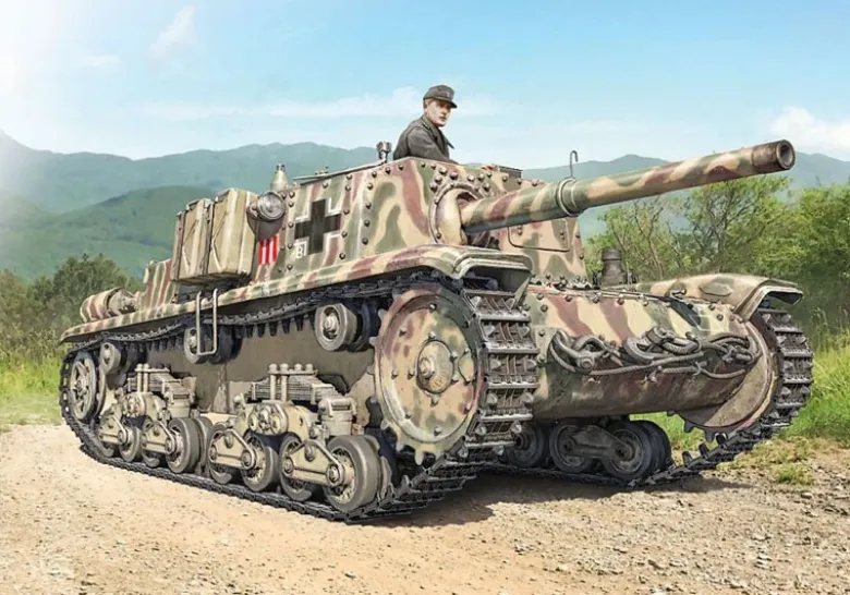 Italeri 6584Semovente M42 da 75/34, Bausatz, 1:35