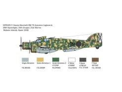 Italeri 1412S.M.79 M Sparviero, Bausatz, 1:72