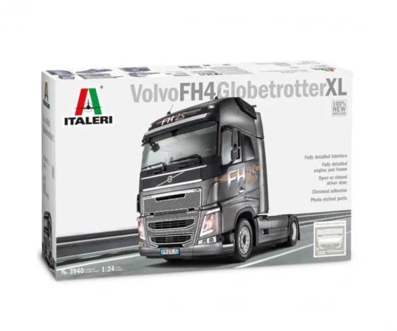 Italeri 39401:24 Volvo FH4 Globetrotter XL Plastikbausatz