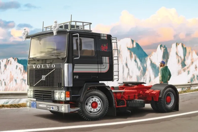 Italeri 3957Volvo F12 Intercooler Low Roof 1:24 Modellbausatz