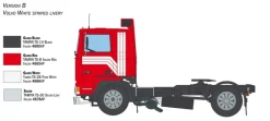 Italeri 3957Volvo F12 Intercooler Low Roof 1:24 Modellbausatz