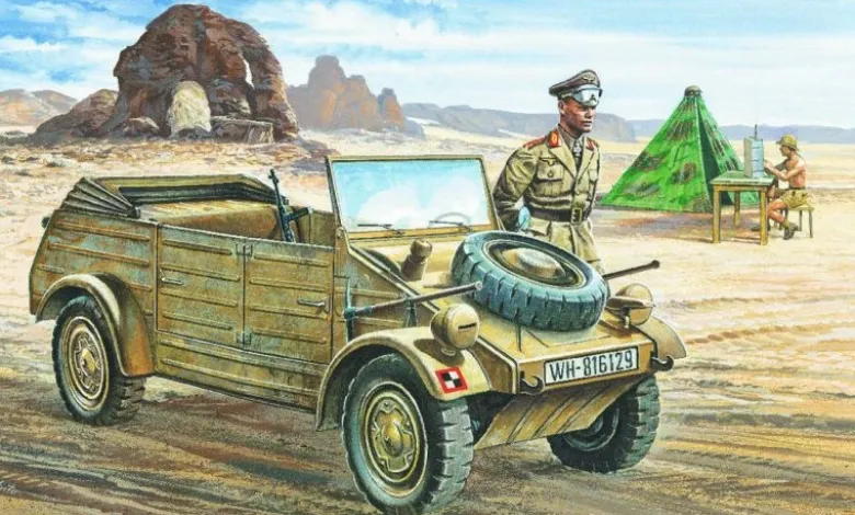 Italeri 03121:35 VW Typ 82 Kübelwagen