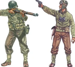 Italeri 6120WWII Amerikanische Infanterie, Plastikbausatz, 1:72