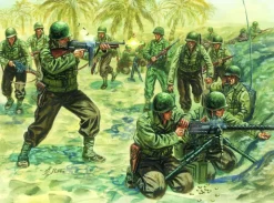 Italeri 6120WWII Amerikanische Infanterie, Plastikbausatz, 1:72