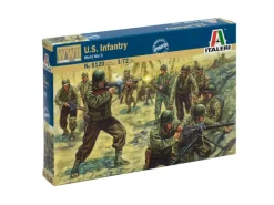 Italeri 6120WWII Amerikanische Infanterie, Plastikbausatz, 1:72