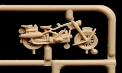 Italeri 61211:72 WWII Deutsche Motorräder Plastikbausatz