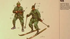 Italeri 6059WWII Italienische Gebirgsjäger, Bausatz, 1:72