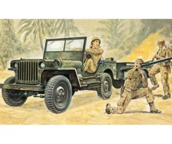 Italeri 03141:35 WWII US Geländewagen Bausatz