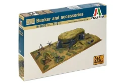 Italeri 60701:72 WWII - Zubehörteile und Bunker