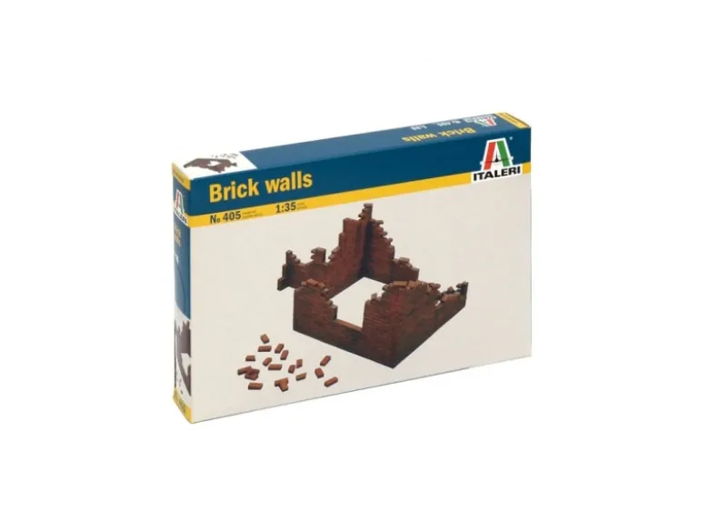 Italeri 0405Ziegelmauern 1:35, Bausatz