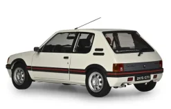 IXO 520010122Peugeot 205 GTI Weiß, 1:8 Standmodellbausatz 720 Teile - Hochdetailliert mit Licht & Sound