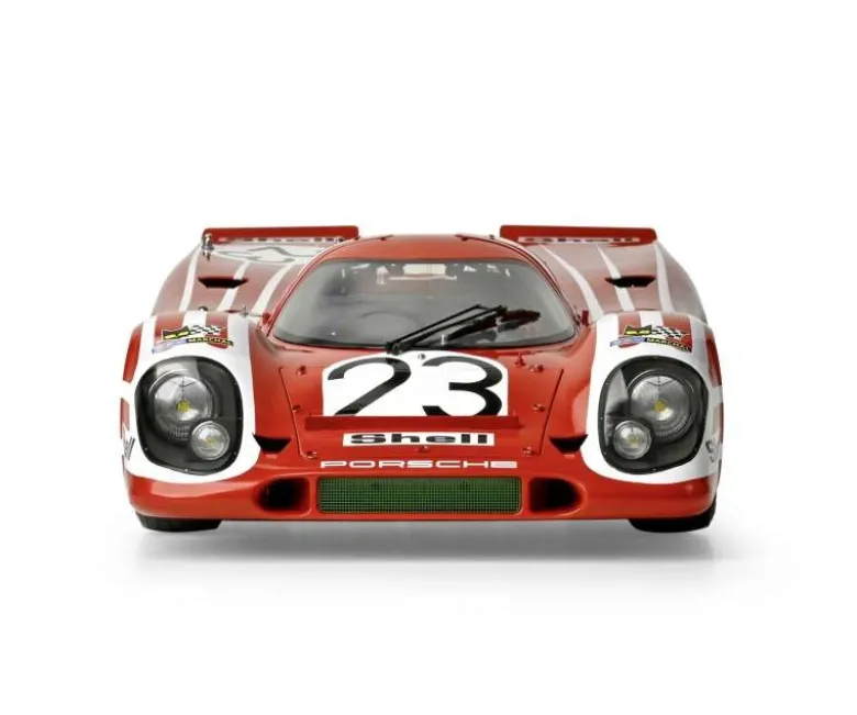 IXO 520010119Porsche 917KH #23 Salzburg, 1:8 Standmodellbausatz 839 Teile - Hochdetailliert mit Licht & Sound