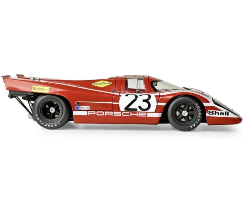 IXO 520010119Porsche 917KH #23 Salzburg, 1:8 Standmodellbausatz 839 Teile - Hochdetailliert mit Licht & Sound