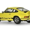 IXO 520010115Porsche 911 RS 2.7 Gelb/Schwarz 1:8 Standmodellbausatz 713 Teile - Hochdetailliert mit Licht & Sound