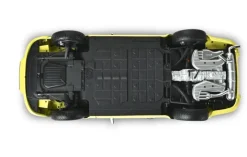 IXO 520010115Porsche 911 RS 2.7 Gelb/Schwarz 1:8 Standmodellbausatz 713 Teile - Hochdetailliert mit Licht & Sound