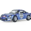 IXO 520010111Renault Alpine A110 Rally (WB), 1:8 Standmodellbausatz 615 Teile - Hochdetailliert mit Licht & Sound