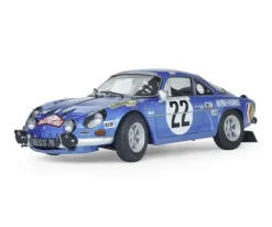 IXO 520010111Renault Alpine A110 Rally (WB), 1:8 Standmodellbausatz 615 Teile - Hochdetailliert mit Licht & Sound