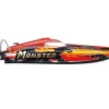 Joysway 8654ARTRMonster Katamaran BL Rennboot 2,4GHz ARTR