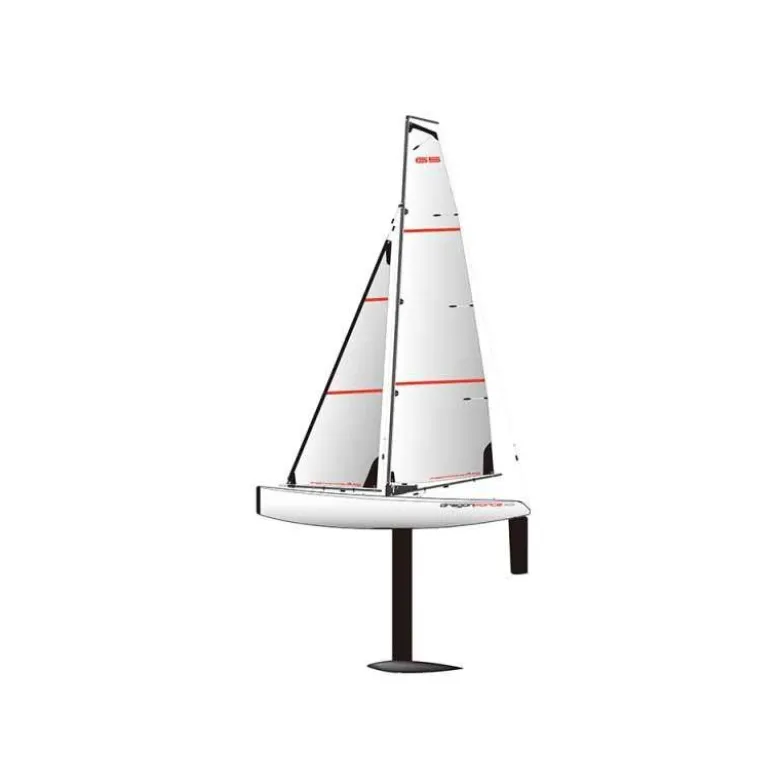 Joysway JW8815V8Dragon Force 65 V8 650mm Segelboot RTR inkl. FlySky i6 Sender und Empfänger