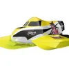 Joysway 8203V3Mad Shark V3 Mini F1 Speed Boat 2.4GHZ RTR, gelb