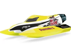 Joysway 8203V3Mad Shark V3 Mini F1 Speed Boat 2.4GHZ RTR, gelb