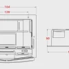 JXModel 52017Dach-Innenverkleidung mit LED zu 1:14 MAN F2000 Hochdach