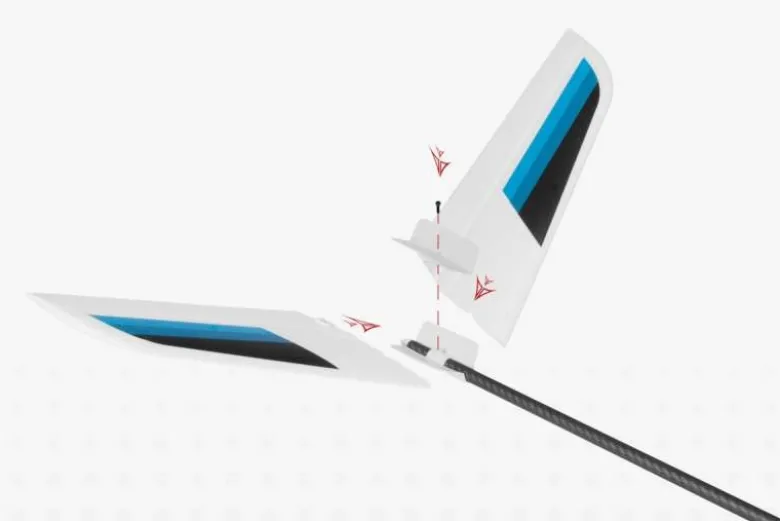 Kavan KAV02.8087Falke 1800mm ARF - blau