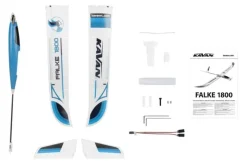 Kavan KAV02.8087Falke 1800mm ARF - blau