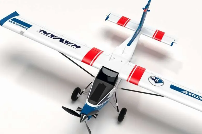 Kavan KAV02.8089Pilatus PC-6 Porter 1500mm ARF - blau