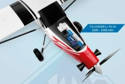 Kavan KAV02.8090Pilatus PC-6 Porter 1500mm ARF - rot