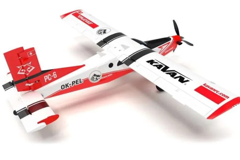 Kavan KAV02.8090Pilatus PC-6 Porter 1500mm ARF - rot