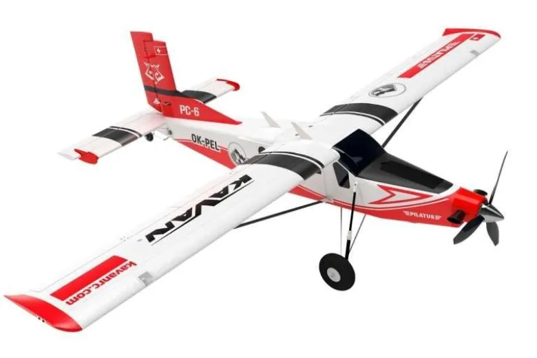 Kavan KAV02.8090Pilatus PC-6 Porter 1500mm ARF - rot