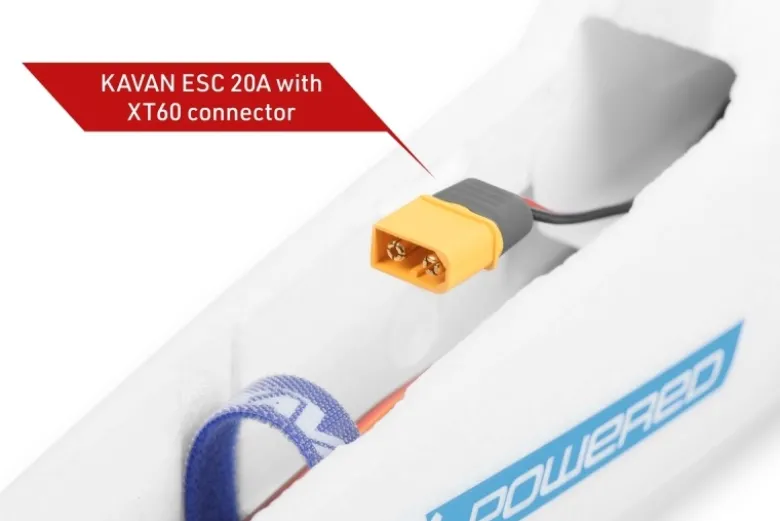 Kavan KAV02.8084RTFV5Beta 1400 Motorsegler RTF - blau