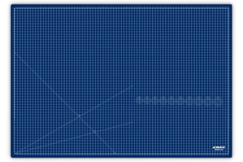 Kavan KAV740Selbstheilende Beidseitige Schneidematte A1 - 900x600x3mm
