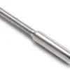 Kavan KAV50.0130Stahl Gewindelöthülse ohne Schlitz M2, d=2,1mm, 10 Stück