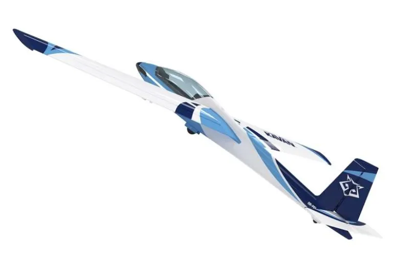 Kavan KAV02.8082Swift S-1 Segelflugzeug 2400mm ARF - blau