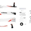 Kavan KAV02.8083Swift S-1 Segelflugzeug 2400mm ARF - rot
