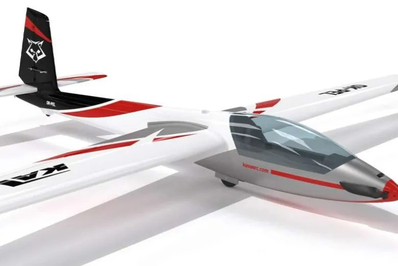 Kavan KAV02.8083Swift S-1 Segelflugzeug 2400mm ARF - rot