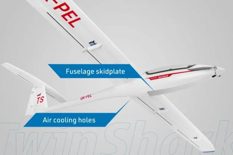 Kavan KAV02.8077304TS TwinShark 2700mm Segelflugzeug - ARF